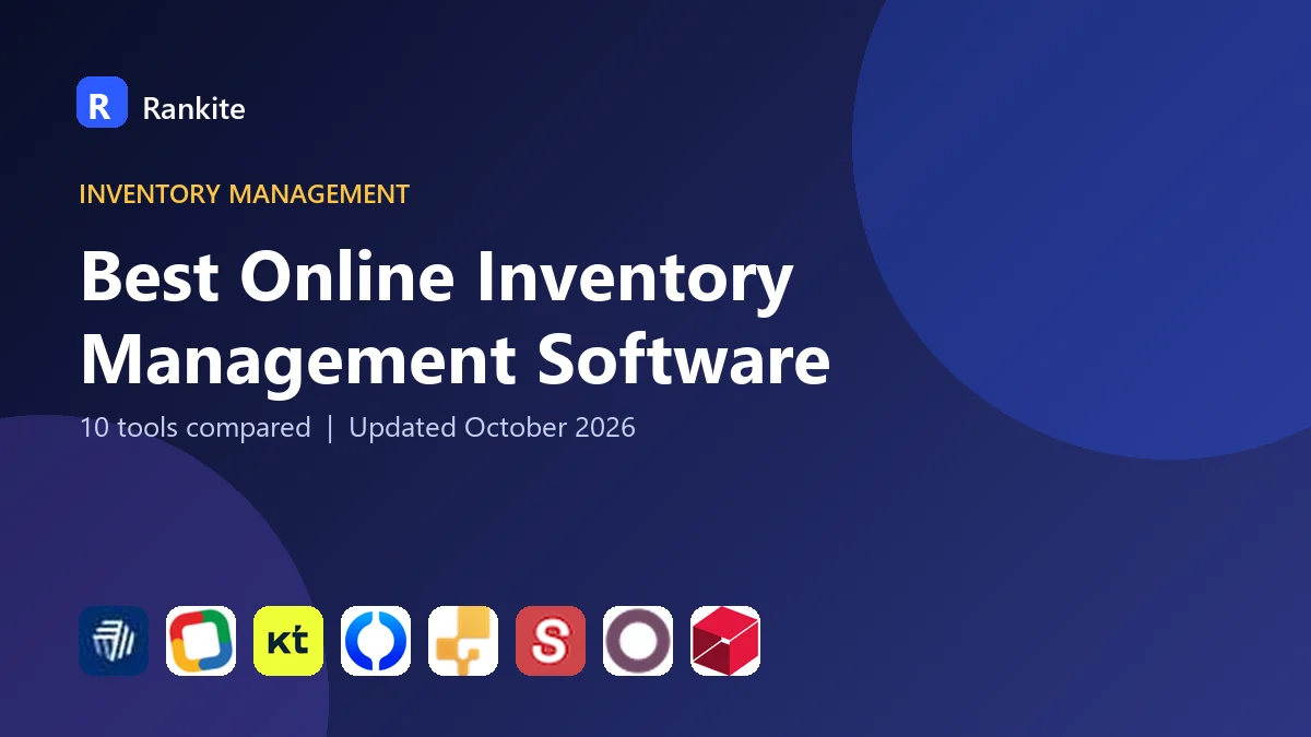 Best Online Inventory Management Software in 2026: 10 Tools Compared