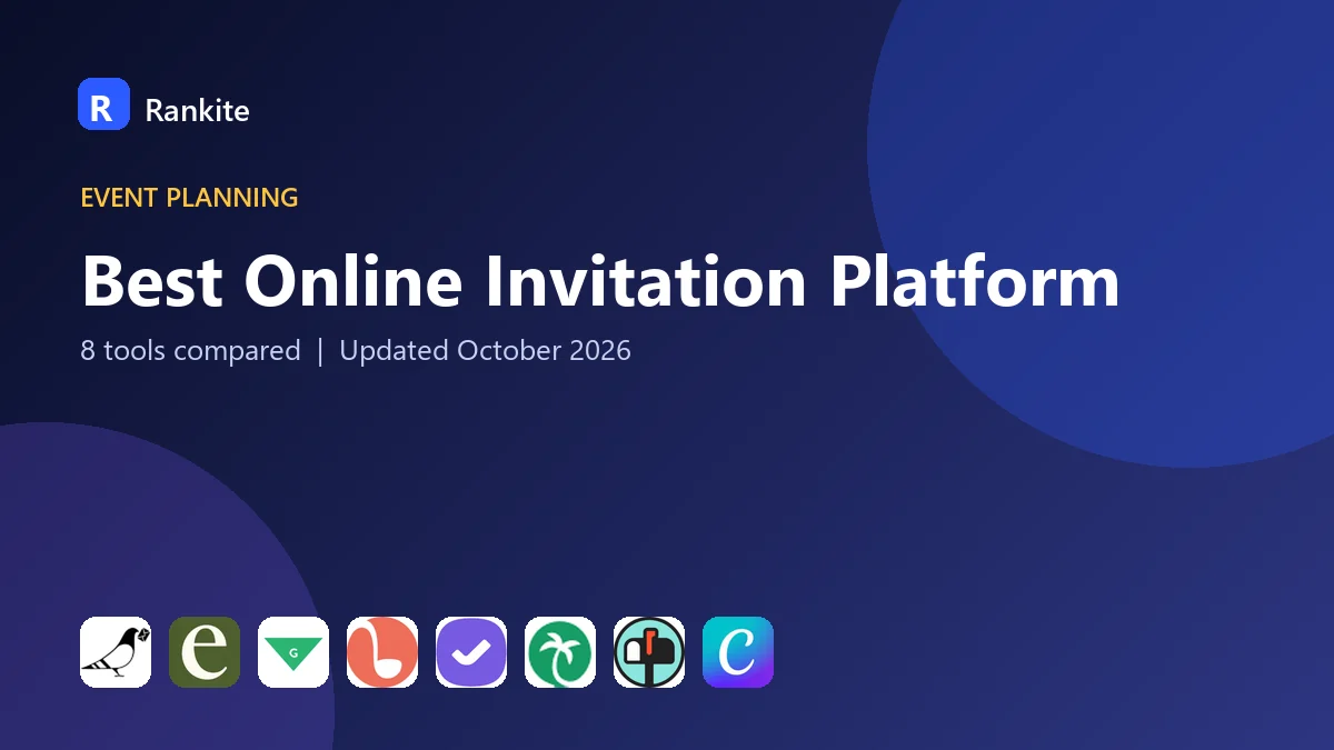 Best Online Invitation Platform in 2026: 8 Tools Compared