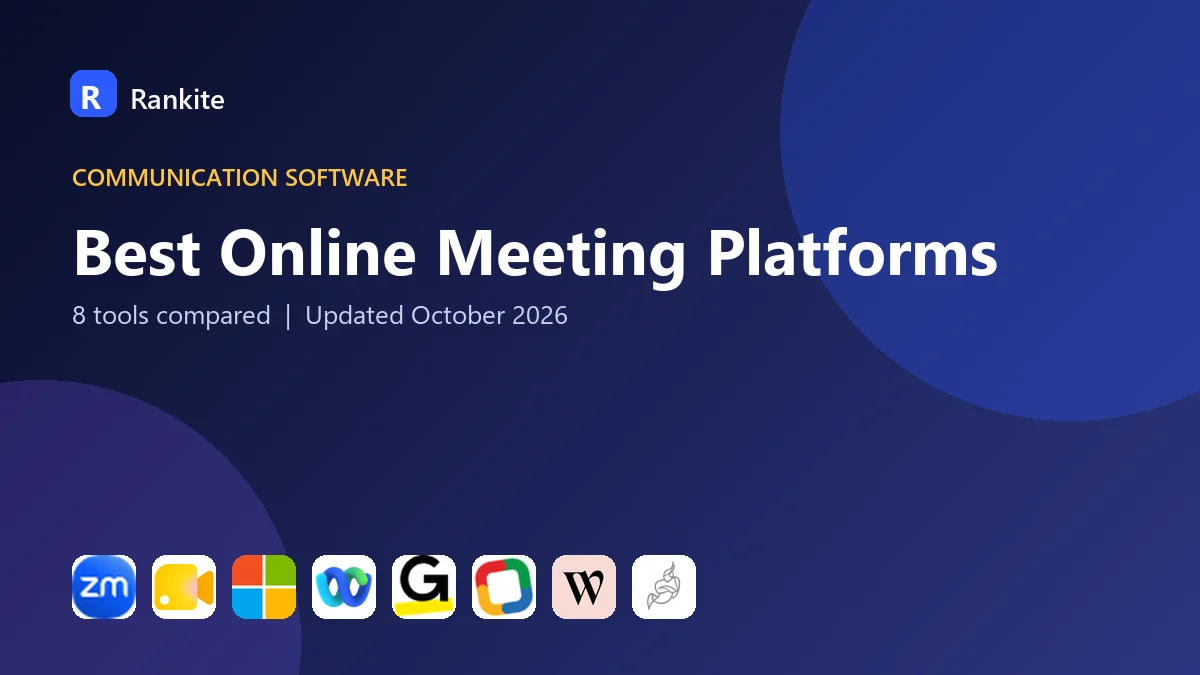 Best Online Meeting Platforms: 8 Tools Compared
