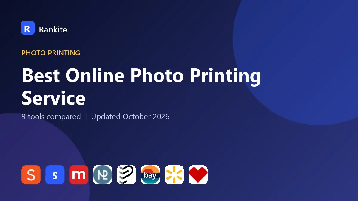 Best Online Photo Printing Service in 2026: 9 Services Compared