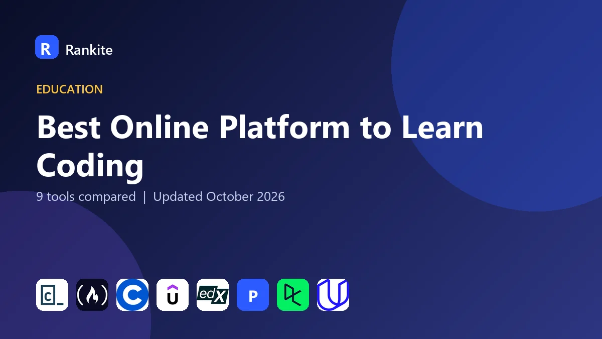 Best Online Platform to Learn Coding in 2026: 9 Tools Compared