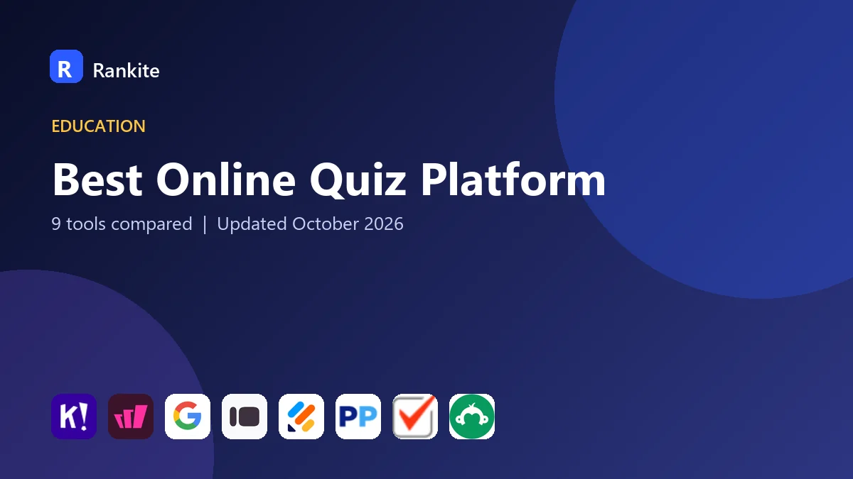 Best Online Quiz Platform in 2026: 9 Tools Compared
