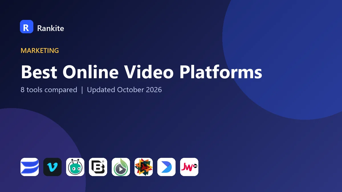 Best Online Video Platforms in 2026: 8 Tools Compared