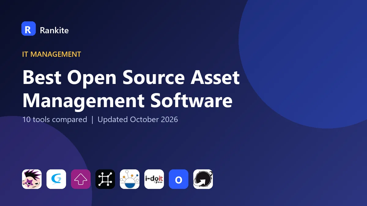 Best Open Source Asset Management Software in 2026: 10 Tools Compared