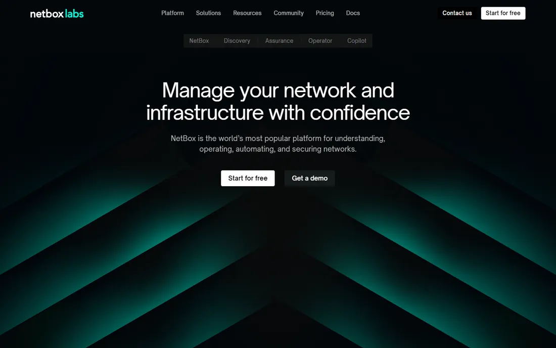 NetBox homepage