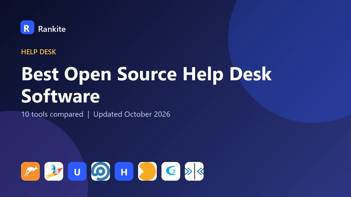 Best Open Source Help Desk Software in 2026: 10 Tools Compared