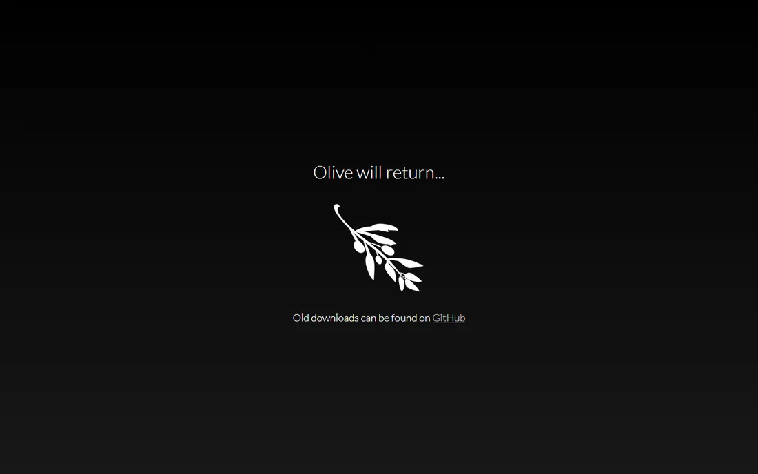Olive homepage