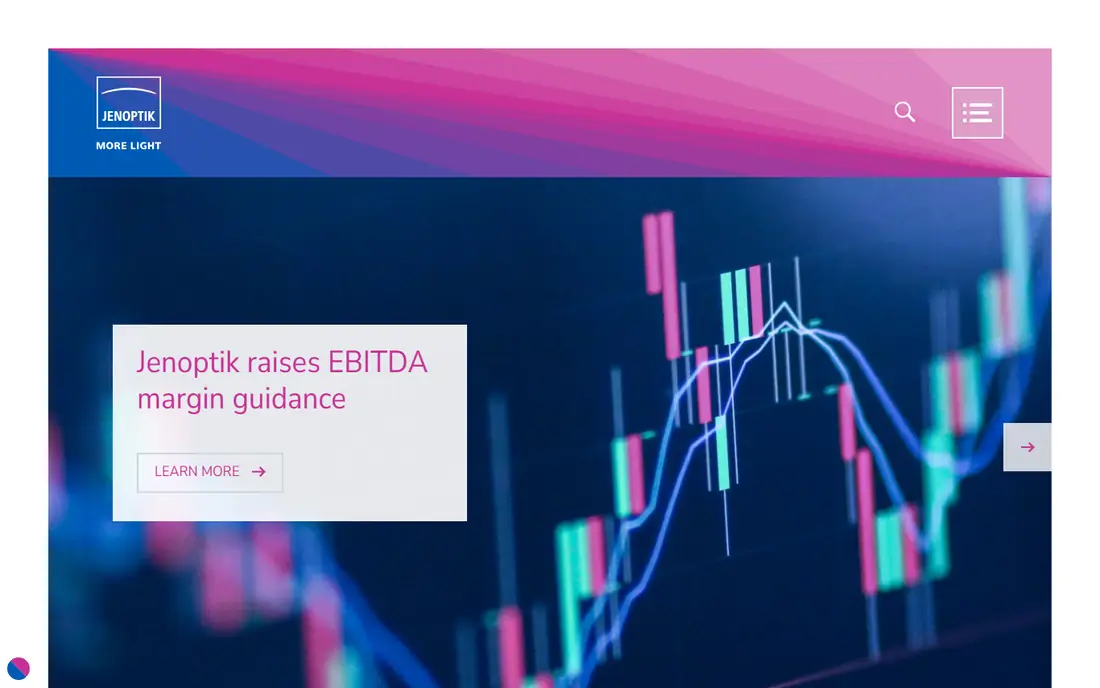 Jenoptik homepage