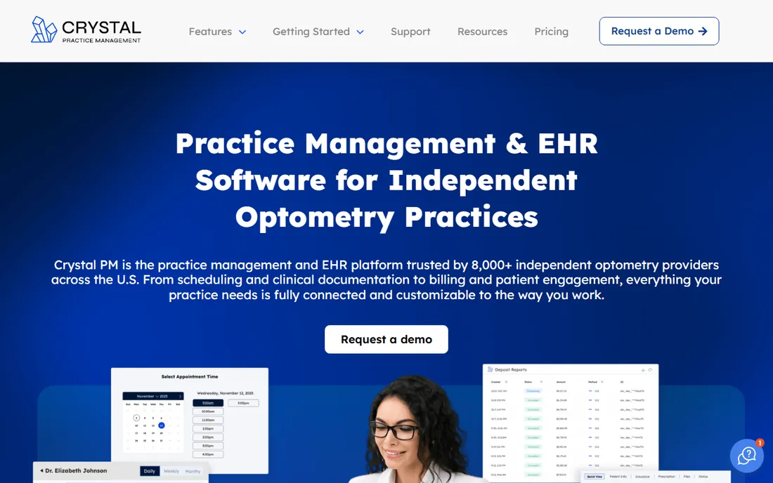 Crystal PM homepage