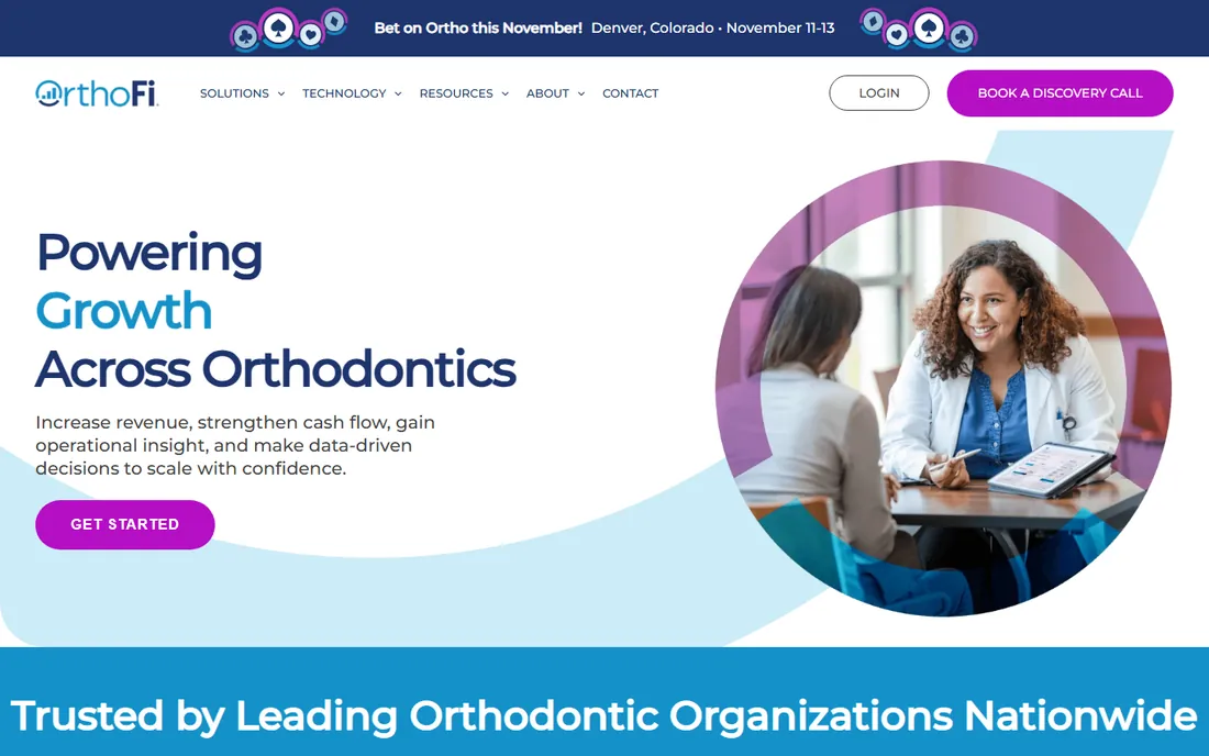OrthoFi homepage