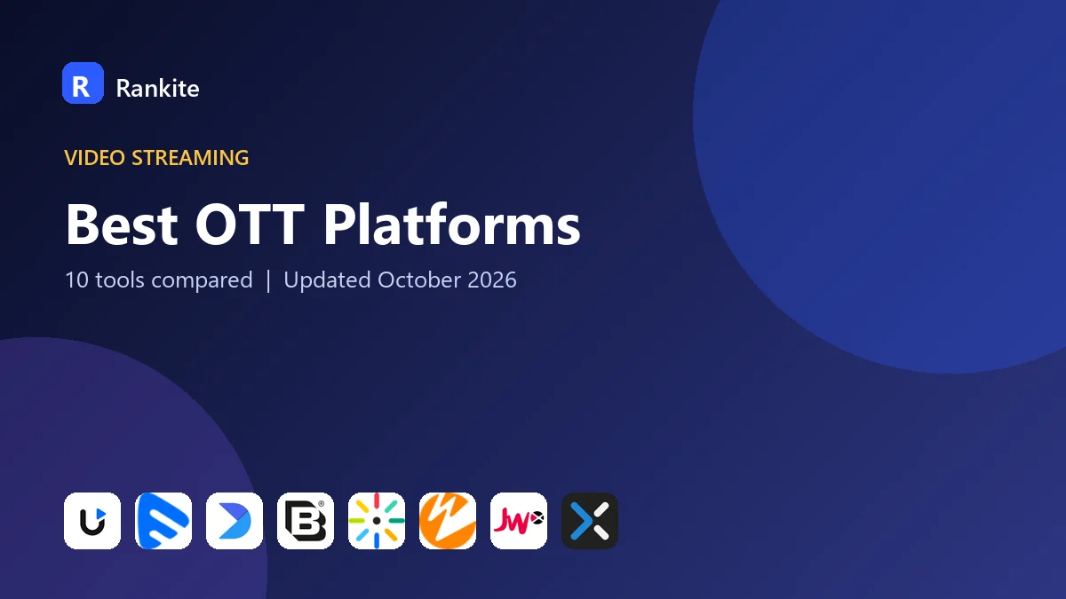 Best OTT Platforms in 2026: 10 Tools Compared