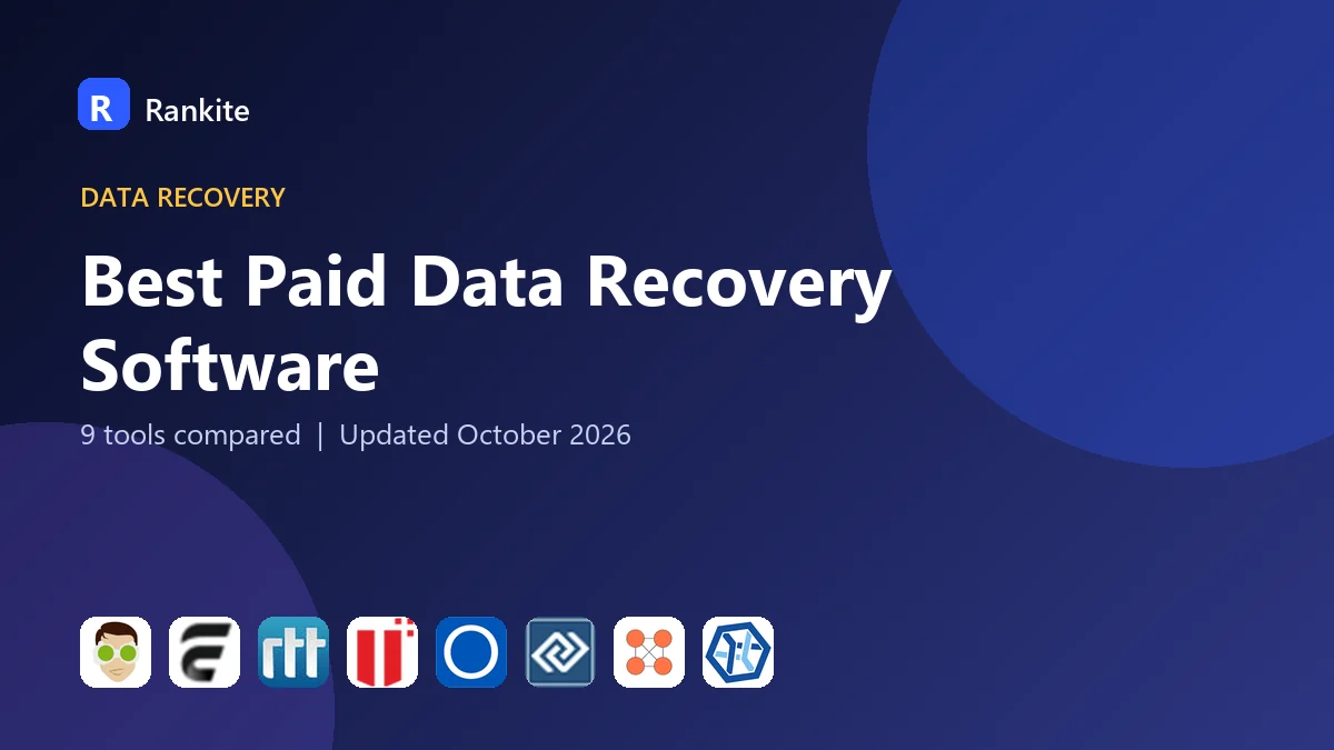 Best Paid Data Recovery Software in 2026: 9 Tools Compared