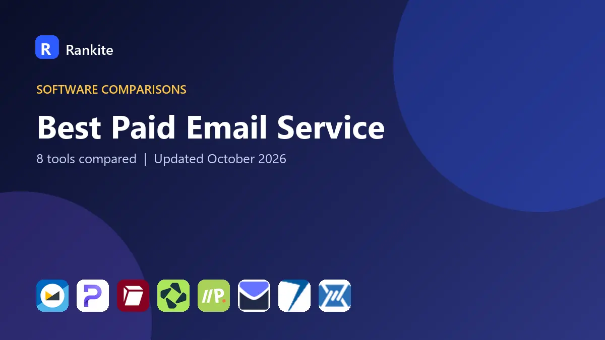 Best Paid Email Service in 2026: 8 Services Compared