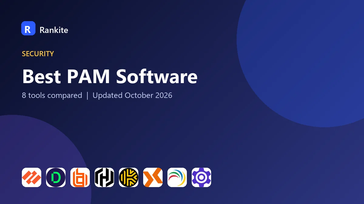 Best PAM Software in 2026: 8 Tools Compared