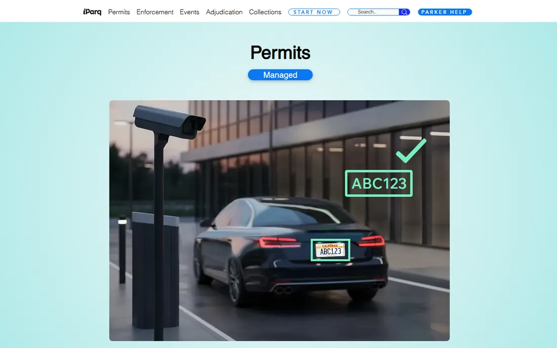 iParq homepage