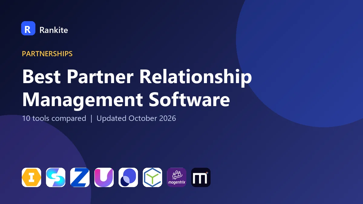 Best Partner Relationship Management Software in 2026: 10 Tools Compared