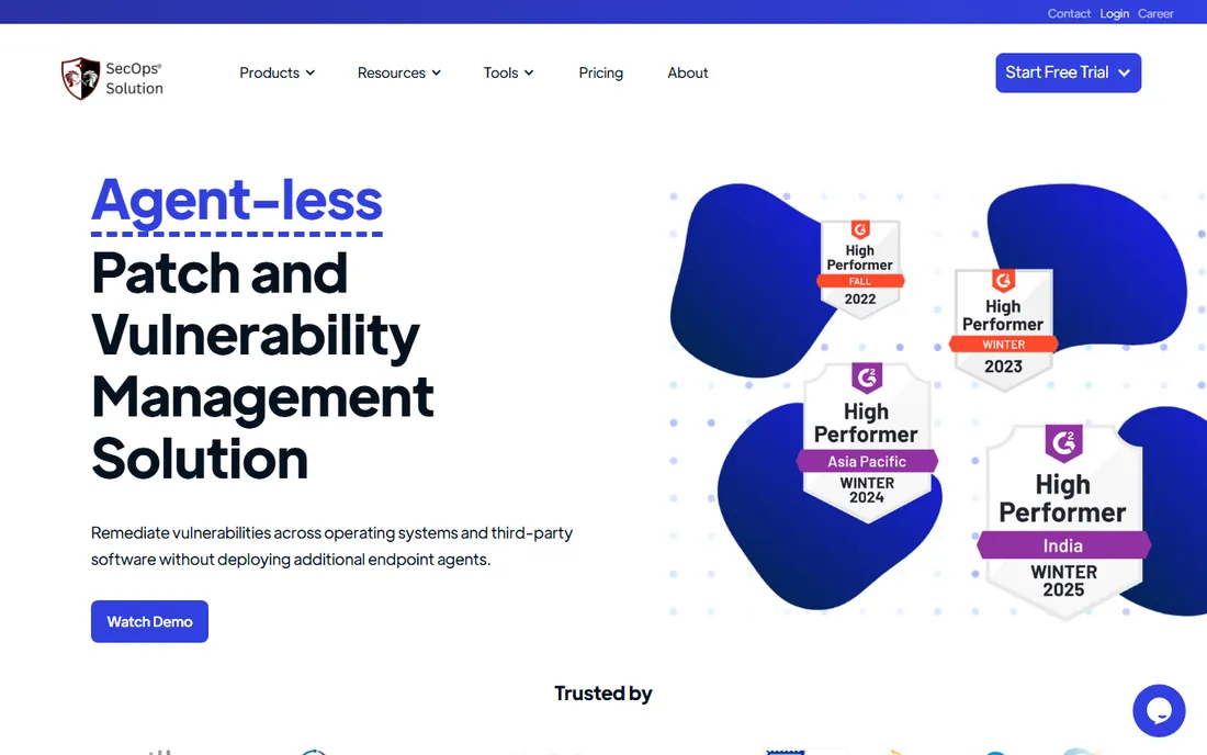 SecOps Solution homepage