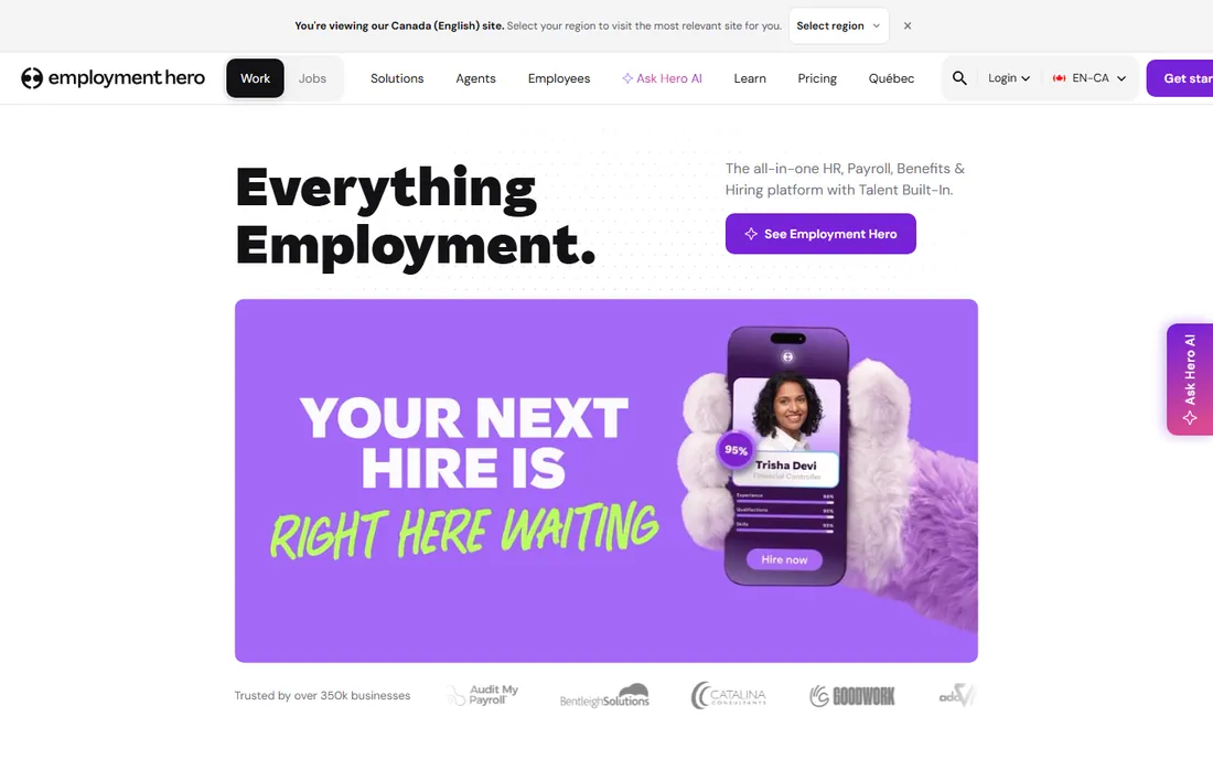 Humi homepage