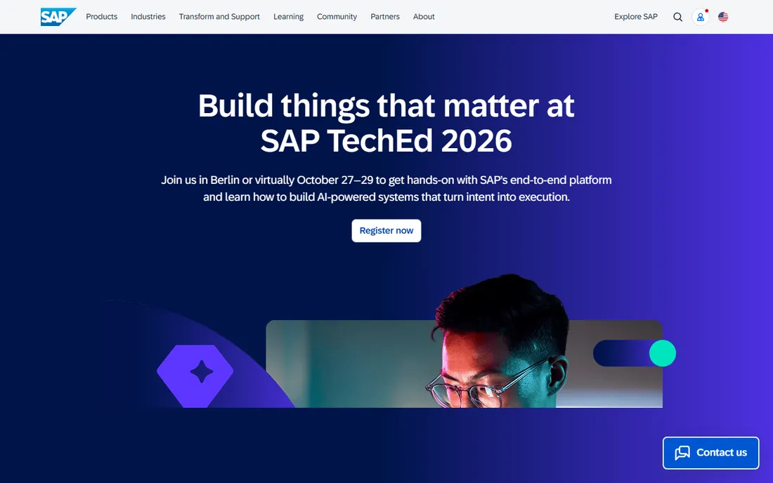 SAP SuccessFactors homepage