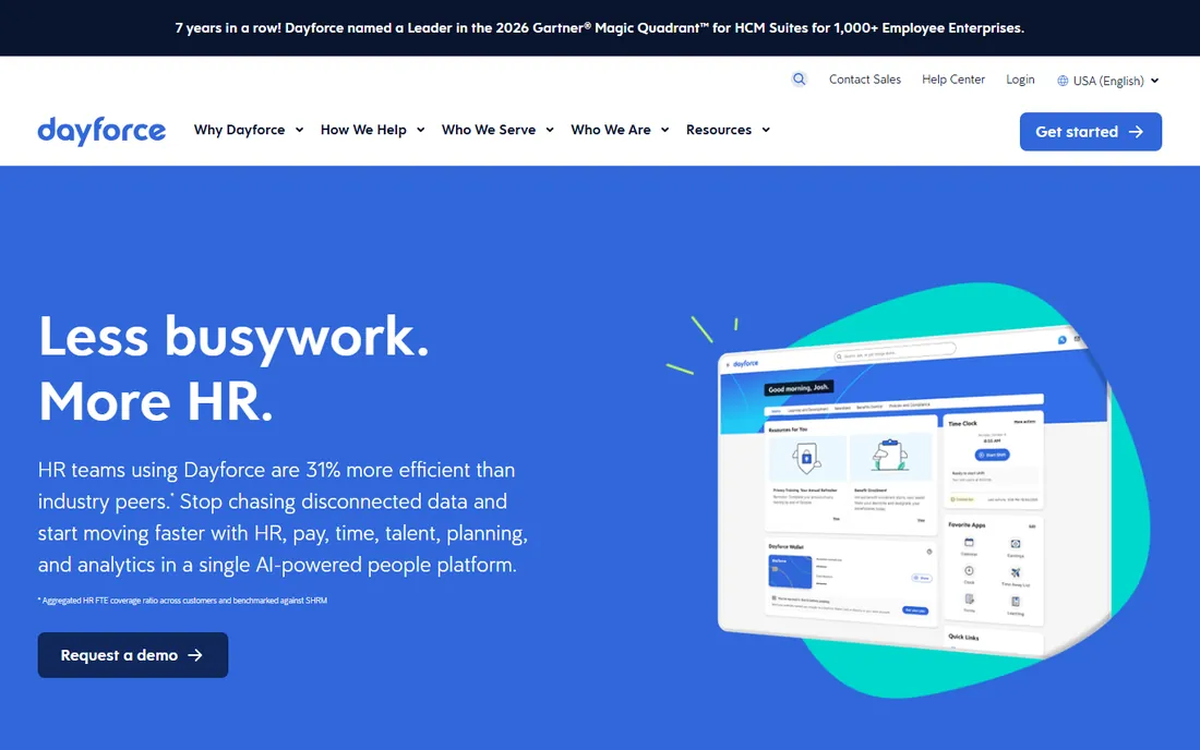 Dayforce homepage
