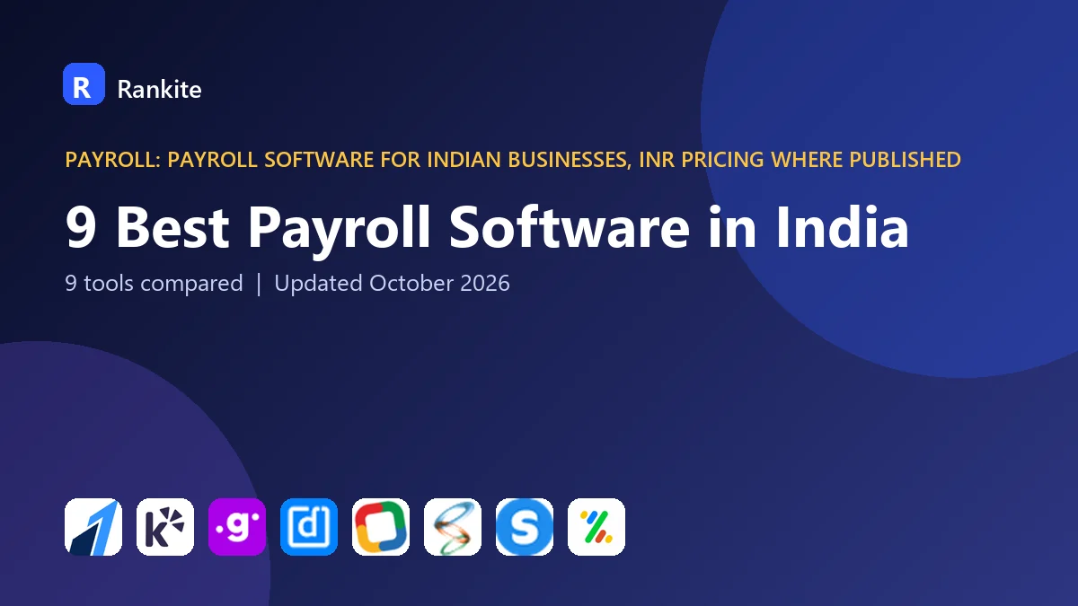 9 Best Payroll Software in India (2026)