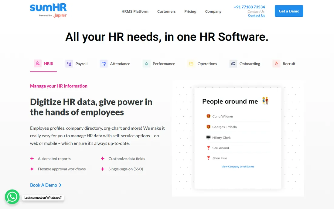 sumHR homepage