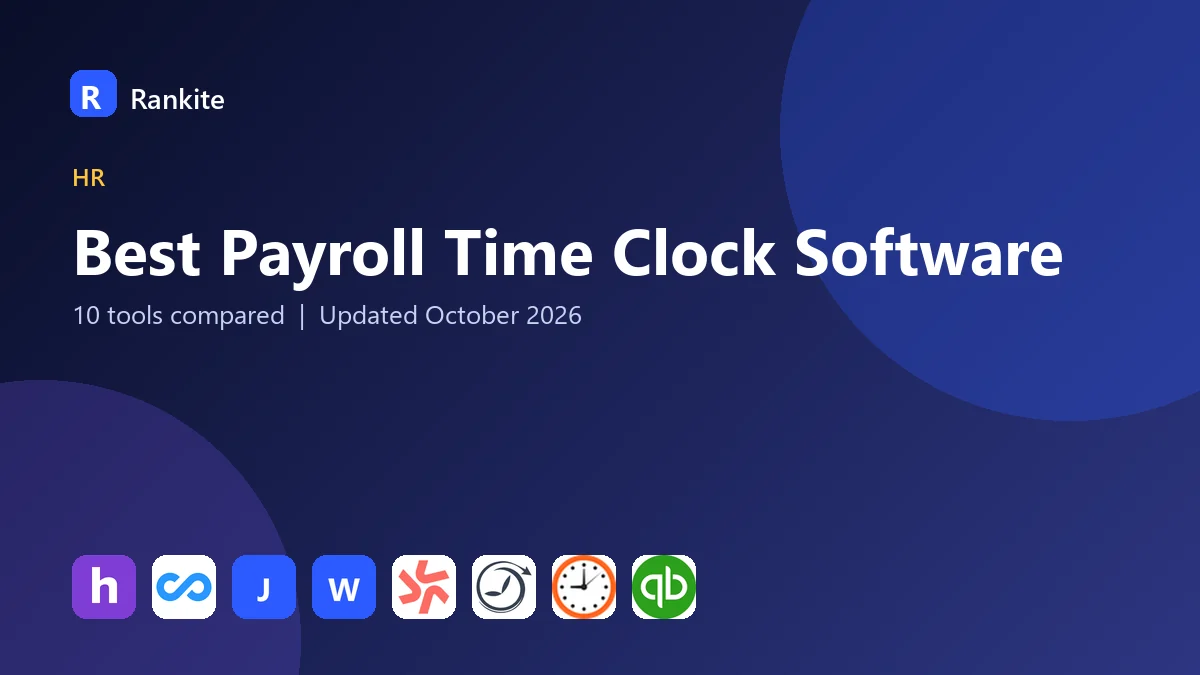 Best Payroll Time Clock Software in 2026: 10 Tools Compared