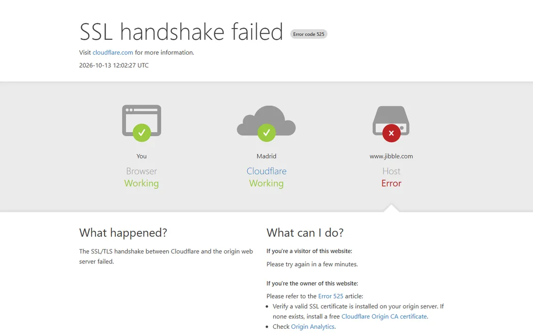 Jibble homepage