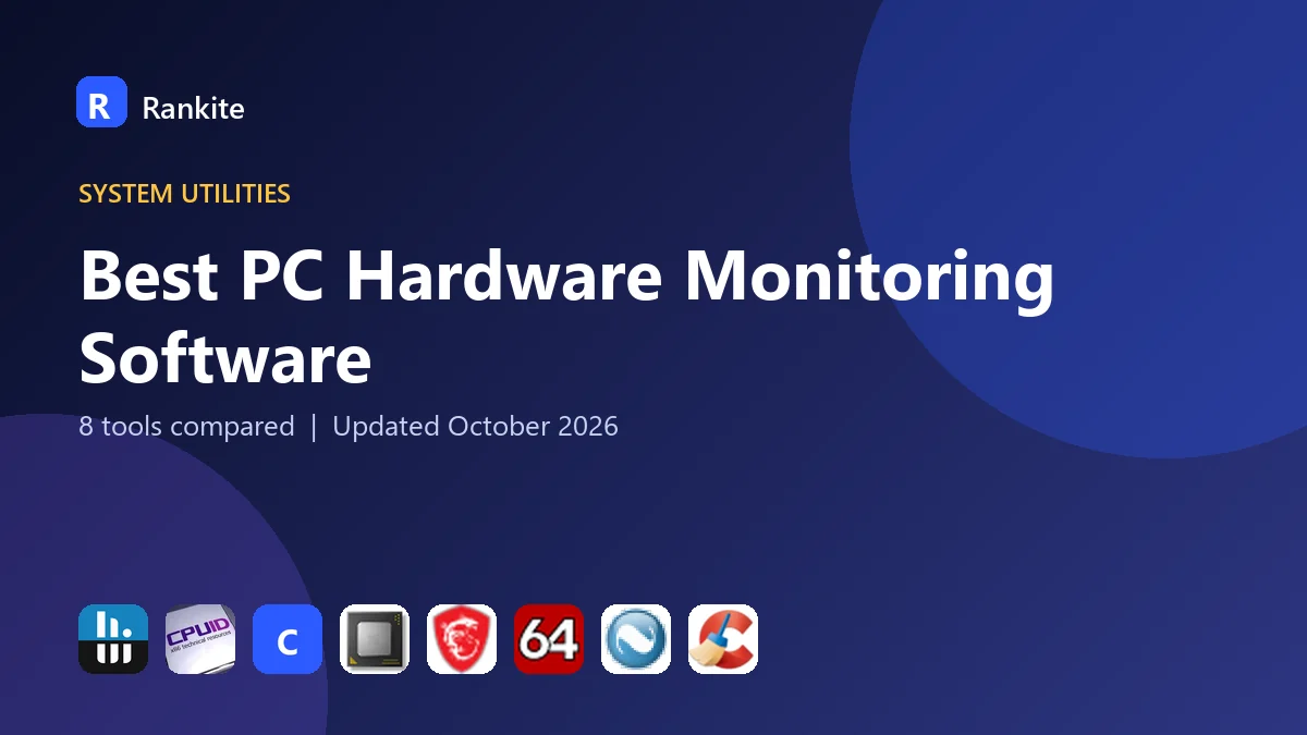 Best PC Hardware Monitoring Software: 8 Tools Compared