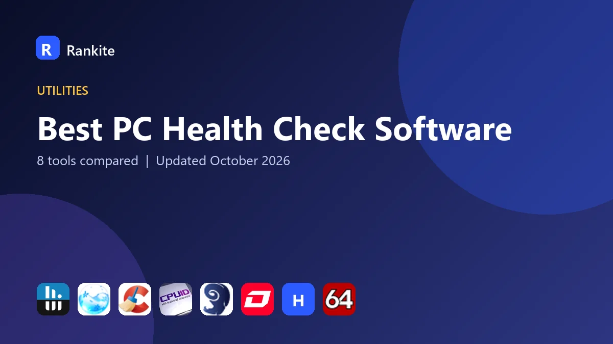 Best PC Health Check Software in 2026: 8 Tools Compared