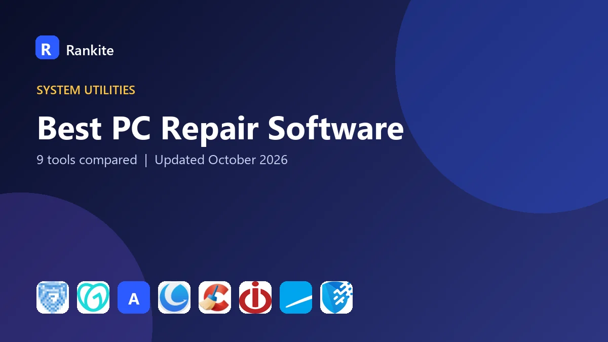 Best PC Repair Software in 2026: 9 Tools Compared