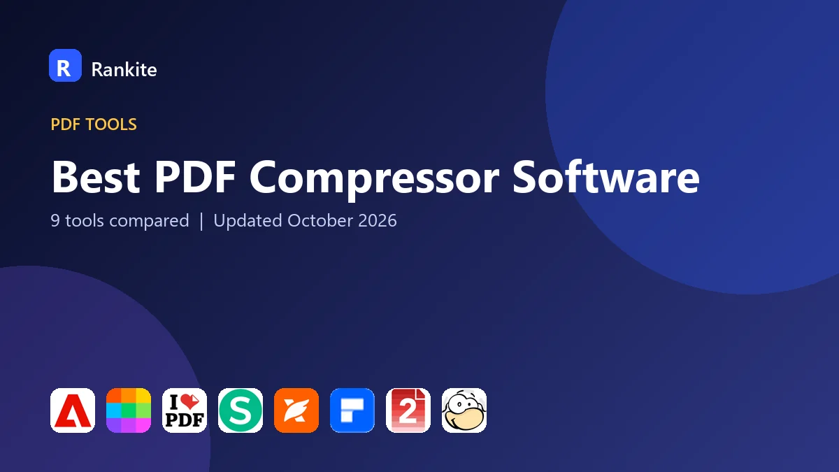 Best PDF Compressor Software in 2026: 9 Tools Compared