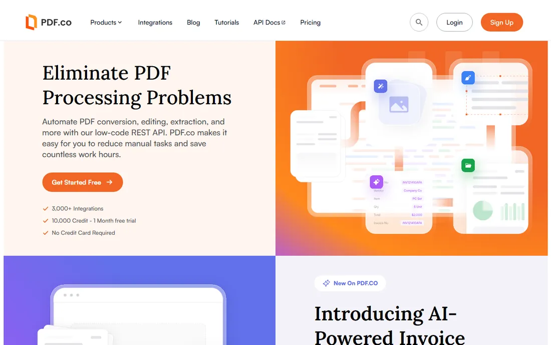 PDF.co homepage