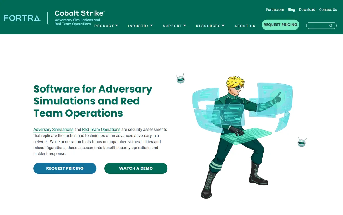 Cobalt Strike homepage