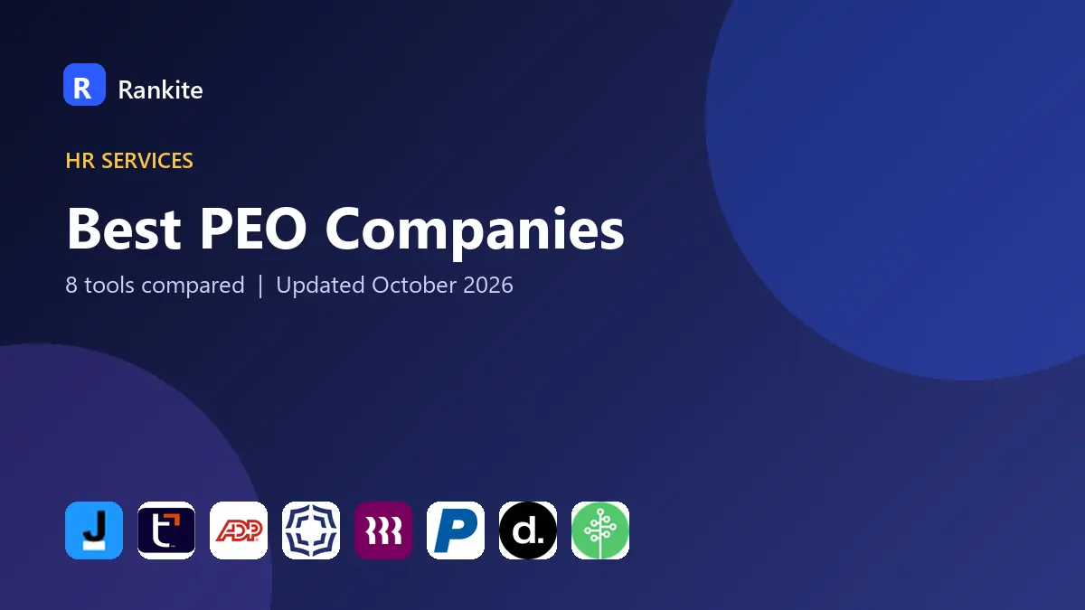 Best PEO Companies in 2026: 8 Providers Compared