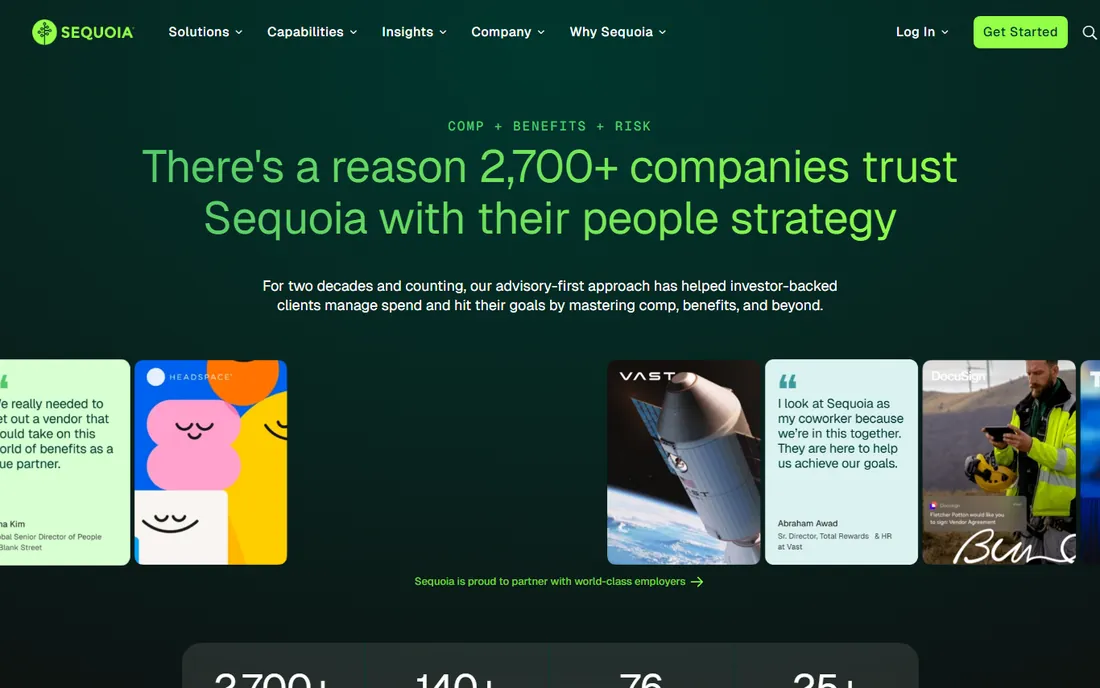 Sequoia homepage