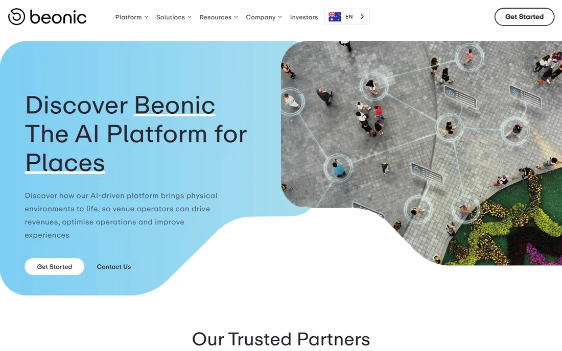 Beonic homepage