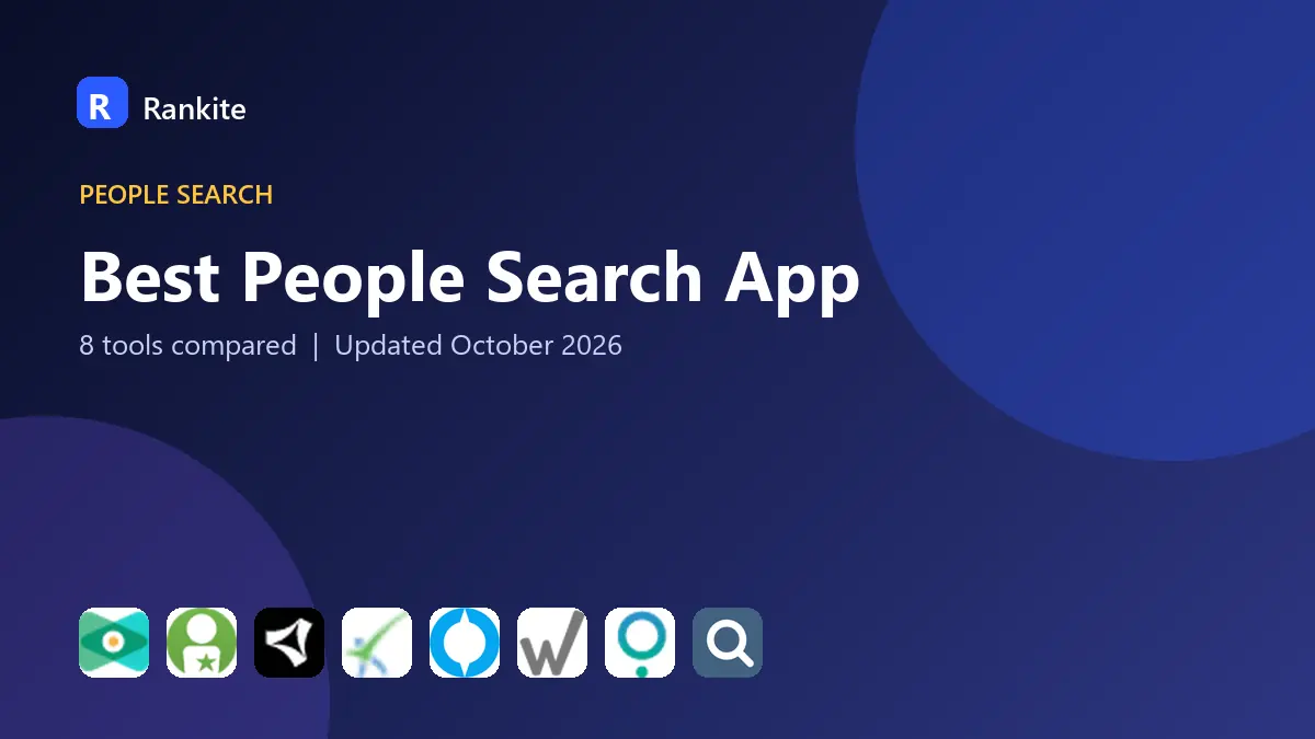 Best People Search App in 2026: 8 Tools Compared