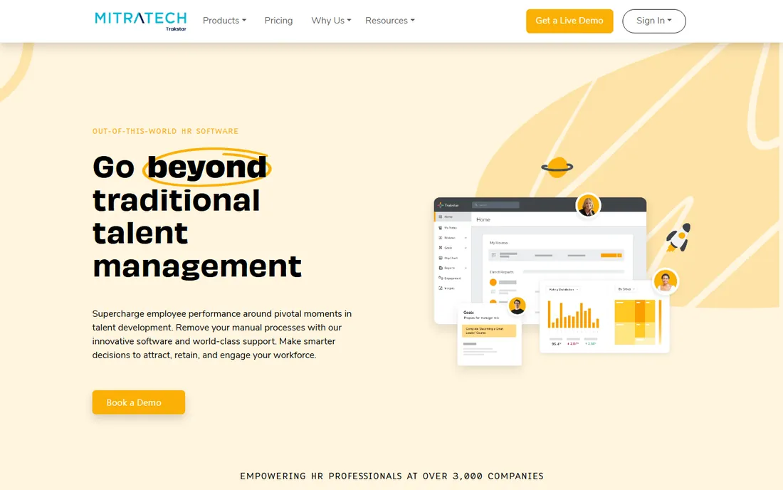 Trakstar homepage