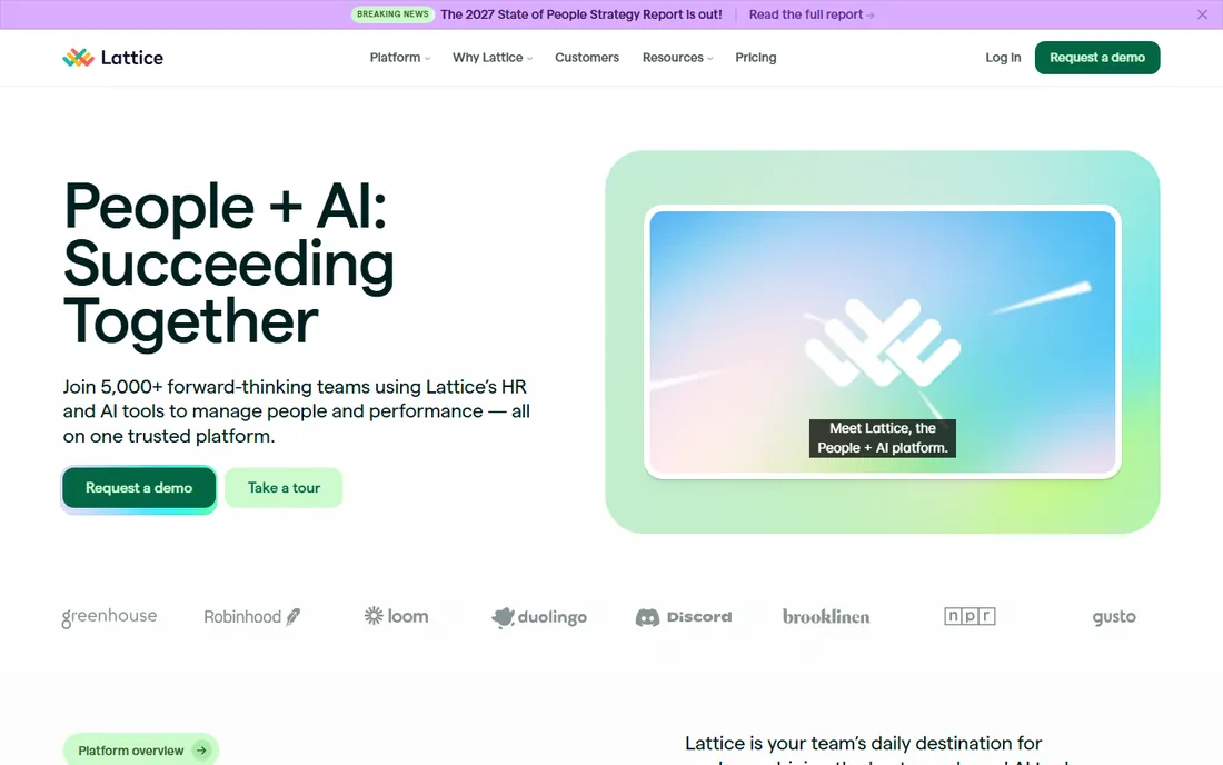 Lattice homepage