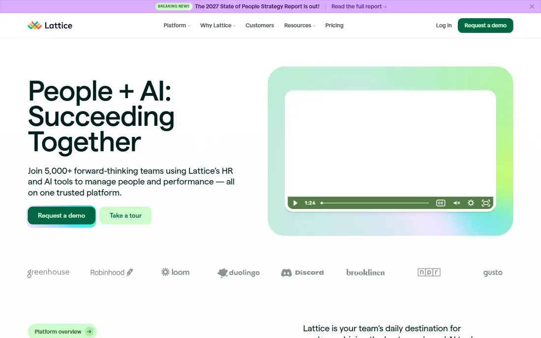 Lattice homepage