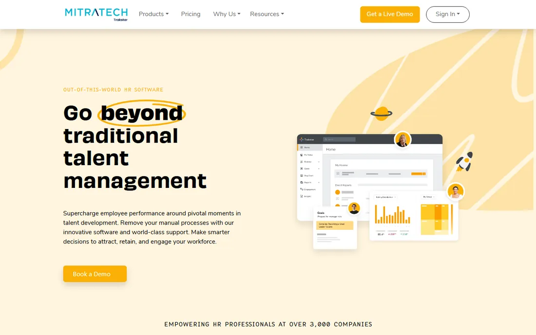 Trakstar homepage