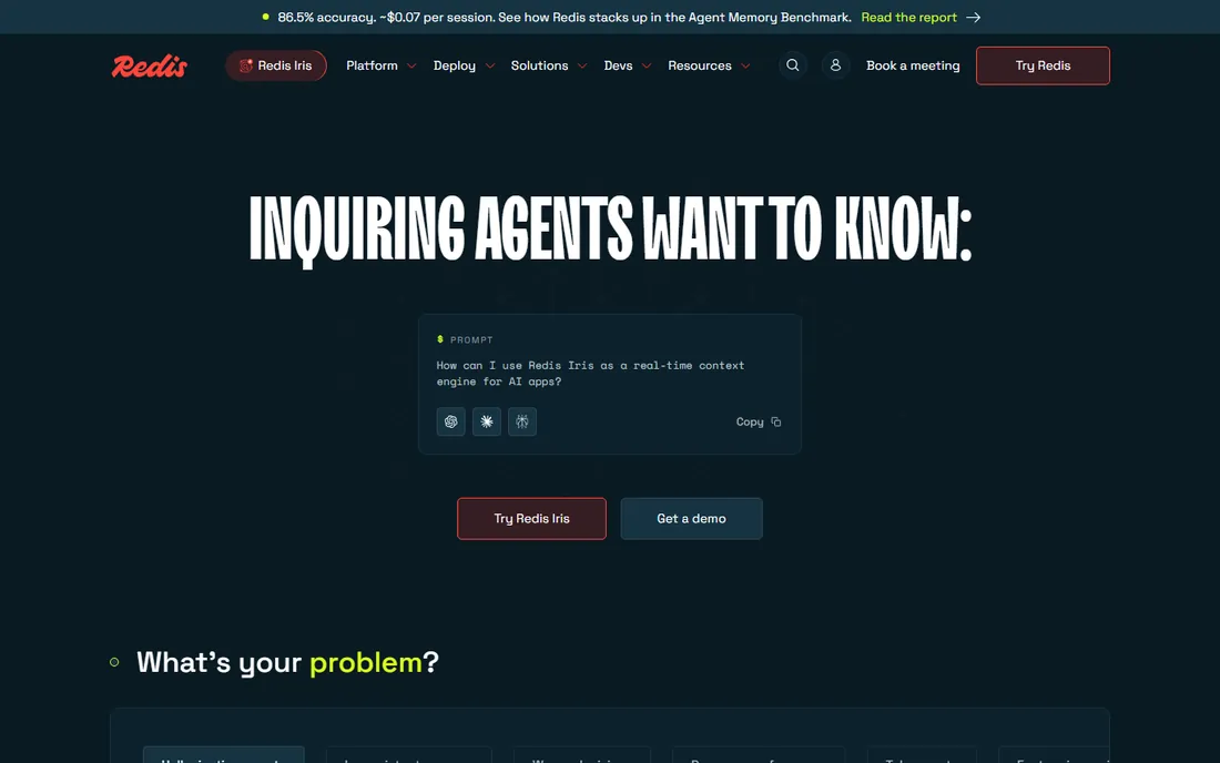 Redis homepage