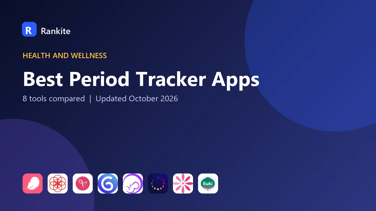 Best Period Tracker Apps in 2026: 8 Apps Compared