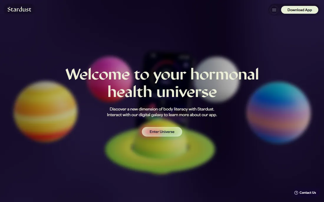 Stardust homepage