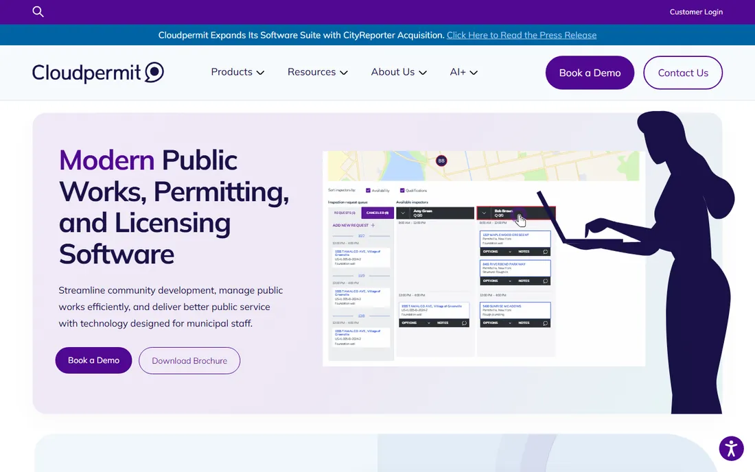 Cloudpermit homepage