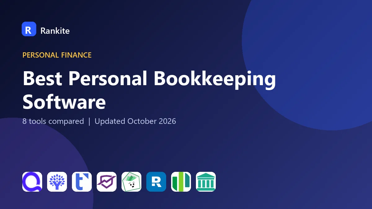 Best Personal Bookkeeping Software: 8 Tools Compared