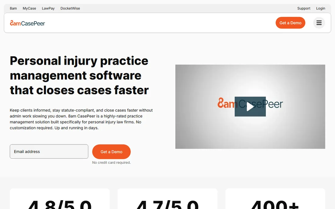 CASEpeer homepage