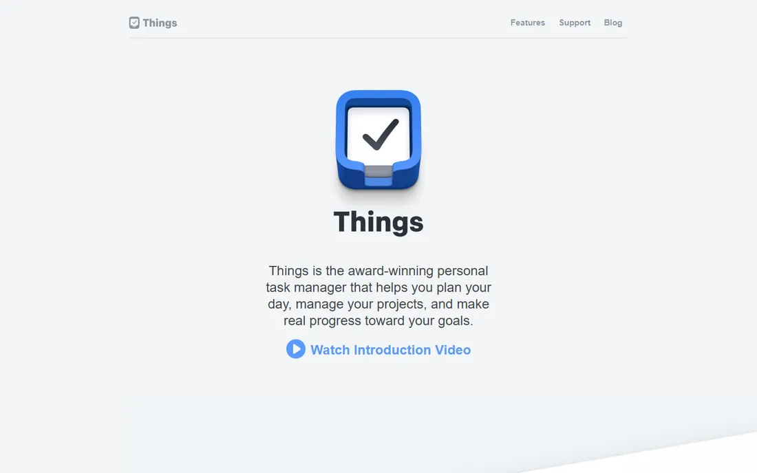 Things homepage