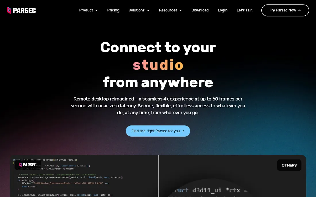 Parsec homepage